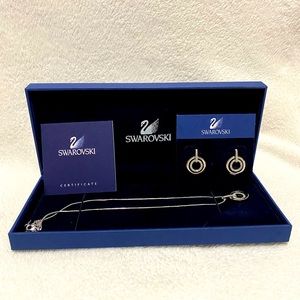 Swarovski Earrings & Necklace Set